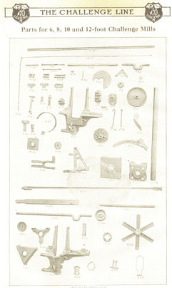 Elgin Wonder B Windmill Descriptive Diagrams 